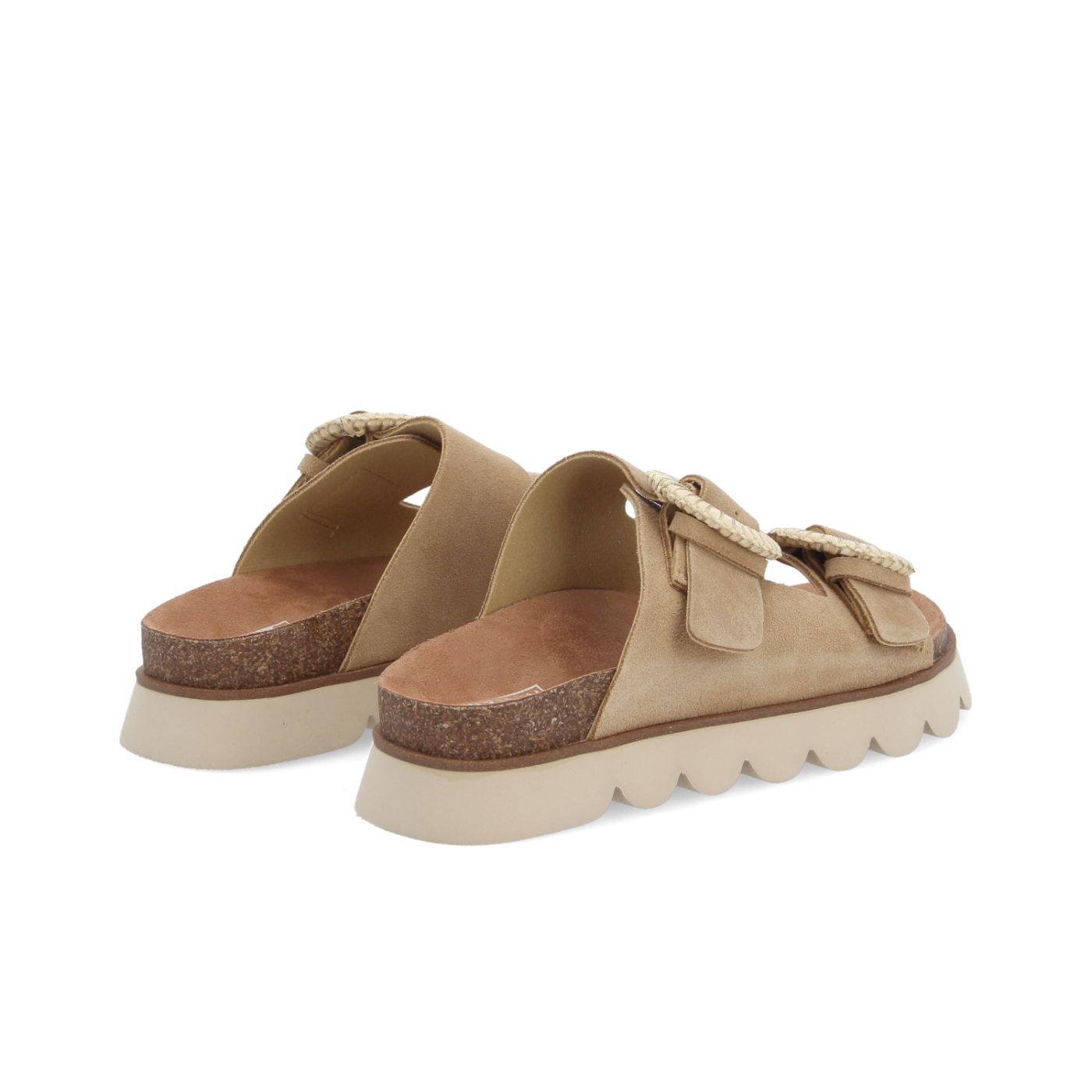 SANDY SLAP W - SUEDE - BEIGE